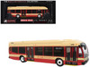 Nova Bus LFS HEV Transit Bus Hamilton Street Railway 150th Anniversary Cream and Red The Bus & Motorcoach Collection Limited Edition to 504 pieces Worldwide 1/87 HO Diecast Model Iconic Replicas 87-0624