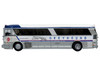 1964 MCI MC-5A Coach Bus Greyhound Canada White with Blue Stripes Vintage Bus & Motorcoach Collection Limited Edition to 504 pieces Worldwide 1/87 HO Diecast Model Iconic Replicas 87-0629
