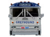 1964 MCI MC-5A Coach Bus Greyhound Canada White with Blue Stripes Vintage Bus & Motorcoach Collection Limited Edition to 504 pieces Worldwide 1/87 HO Diecast Model Iconic Replicas 87-0629