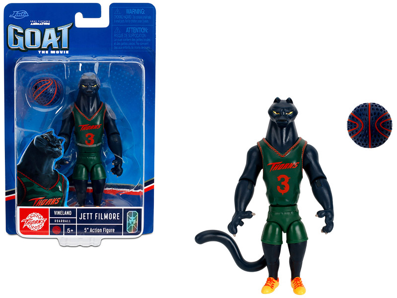 Jett Filmore 5 Moveable Figure with Basketball Goat 2026 Movie Model Jada 36858