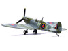 Supermarine Spitfire Mk Vb Fighter Aircraft EP120 Flight Lieutenant James 'Jeff' Northcott No. 402 City of Winnipeg Squadron 1943-1944 Royal Canadian Air Force 1/72 Diecast Model Legion LEG-14618LB