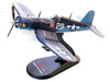 Vought F4U-1A Corsair Fighter Aircraft Ace Ira Kepford VF-17 Jolly Rogers Bougainville Solomon Islands 1944 United States Navy 1/72 Diecast Model Legion LEG-14619LH