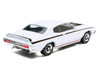 1970 Buick GSX Apollo White with Black and Red Stripes 1/43 Diecast Model IXO Models U43RDC010
