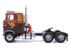 1976 Ford CL 9000 Truck Tractor Brown Two-Tone with Graphics 1/64 Diecast Model IXO Models U64TR009