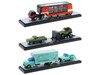 Auto Haulers Set of 3 Trucks Release 91 Limited Edition to 8000 pieces Worldwide 1/64 Diecast Model Cars M2 Machines 36000-91