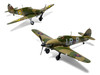 Level 1 Model Kit Hawker Hurricane Mk.I Aircraft with 2 Scheme Options 1/72 Scale Plastic Model Kit Airfix AIRA02067AF