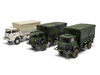 Level 1 Model Kit British Army 4-ton 4x4 GS Truck with 3 Scheme Options 1/76 Scale Plastic Model Kit Airfix AIRA02326AF
