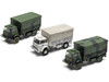 Level 1 Model Kit British Army 4-ton 4x4 GS Truck with 3 Scheme Options 1/76 Scale Plastic Model Kit Airfix AIRA02326AF