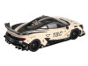 McLaren 720S LB Works The Boring Concept Cream and Black Limited Edition 1/64 Diecast Model Car Mini GT MGT01083