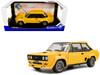 1980 Fiat 131 Abarth Yellow 1/18 Diecast Model Car Solido S1806006