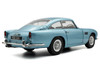 1964 Aston Martin DB5 RHD Right Hand Drive Light Blue Metallic 1/18 Diecast Model Car Solido S1807104