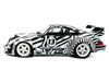 2022 RWB Bodykit #13 The Zebra Black and White Striped 1/18 Diecast Model Car Solido S1807513