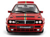 1995 Lancia Delta HF Integrale Edizione Finale Red with Stripes1/18 Diecast Model Car Solido S1807807