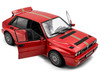 1995 Lancia Delta HF Integrale Edizione Finale Red with Stripes1/18 Diecast Model Car Solido S1807807