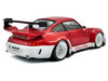 2020 RWB Bodykit Porco Rosso Red and White 1/18 Diecast Model Car Solido S1808505
