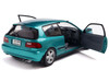 1991 Honda Civic EG6 RHD Right Hand Drive Aztec Green Metallic 1/18 Diecast Model Car Solido S1810405
