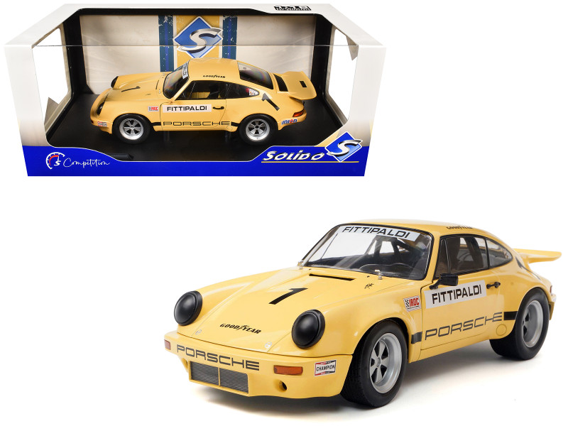 Porsche 911 IROC #1 Emerson Fittipaldi International Race of Champions 1974 Competition Series 1/18 Diecast Model Car Solido S1810703
