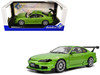 1999 Nissan Silvia S15 Spec-R Aero RHD Right Hand Drive Never Satisfied Green Metallic 1/18 Diecast Model Car Solido S1812203