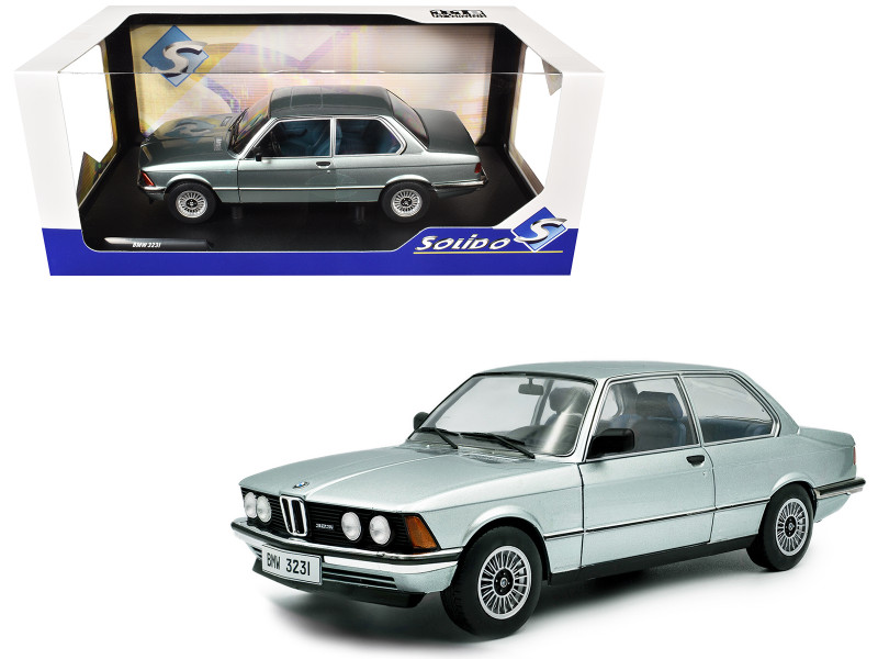 1980 BMW 323i Sapphire Blue Metallic 1/18 Diecast Model Car Solido S1812801
