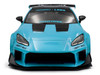 2024 Toyota GR86 LBWK Body Kit RHD Right Hand Drive Baby Blue with Black Top 1/18 Diecast Model Car Solido S1813601