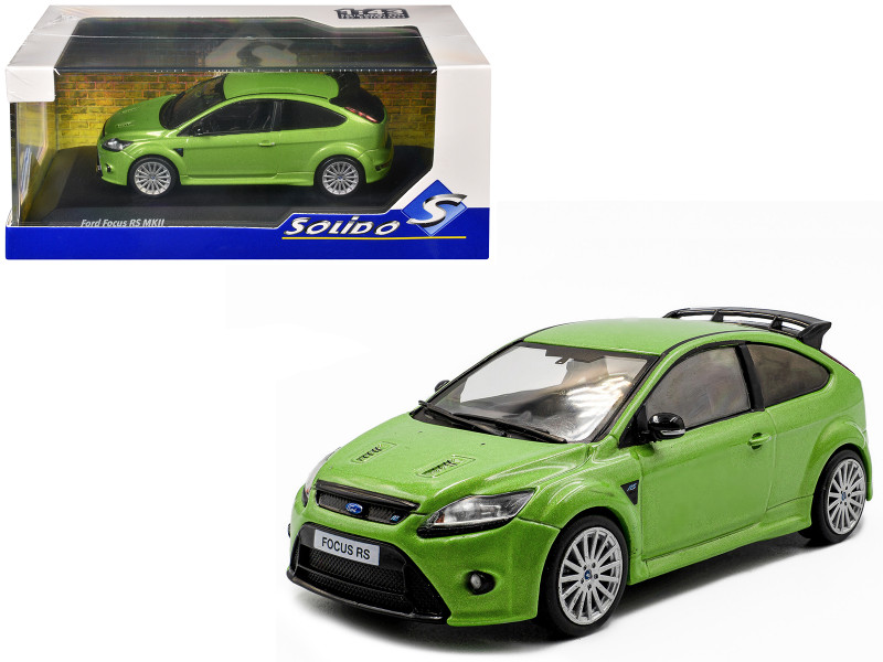 2010 Ford Focus MKII RS Ultimate Green Metallic 1/43 Diecast Model Car Solido S4314901