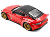 2022 Nissan Pandem Fairlady Z RHD Right Hand Drive Red Metallic with Black Top 1/43 Diecast Model Car Solido S4315501