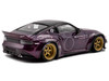 2022 Nissan Pandem Fairlady Z RHD Right Hand Drive Purple Metallic with Black Top 1/43 Diecast Model Car  Solido S4315502