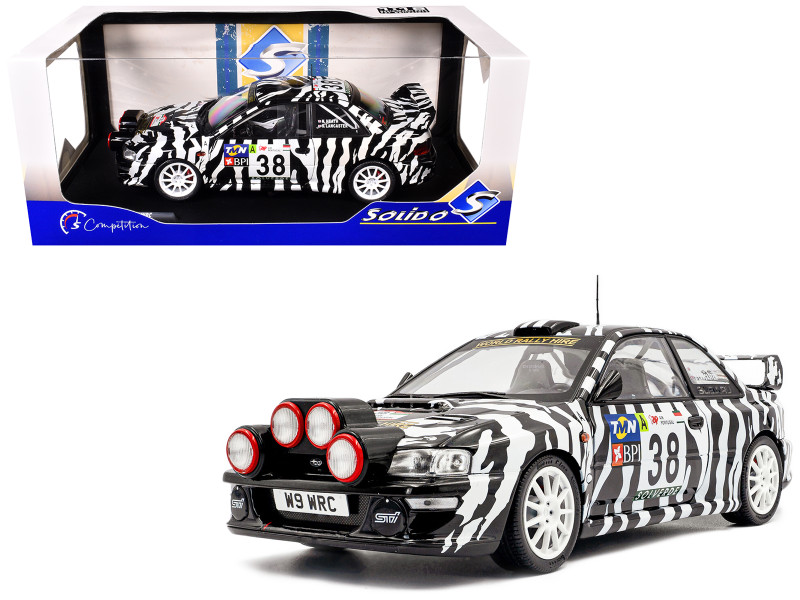 Subaru Impreza S5 WRC99 #38 Nigel Heath Steve Lancaster Rallye de Portugal 2001 Competition Series 1/18 Diecast Model Car Solido S1807409