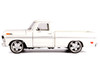1969 Ford F 100 Pickup Truck Cream Maxx Design Series 1/24 Diecast Model Car Motormax 79315MX-CRM