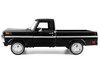 1972 Ford F 100 Pickup Truck Black Timeless Legends Series 1/24 Diecast Model Car Motormax 79384BK
