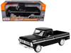 1972 Ford F 100 Pickup Truck Black Timeless Legends Series 1/24 Diecast Model Car Motormax 79384BK