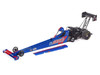 NHRA TFD Top Fuel Dragster #14TF Tony Stewart MOPAR Direct Connection Blue and Red 2025 1/24 Diecast Model Auto World AWN045