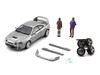 Toyota Celica GT-Four RHD Right Hand Drive ID Silver Metallic with 2 Figures and Accessories 1/64 Diecast Model Car BM Creations 64B0415