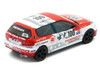 Honda Civic EG6 RHD Right Hand Drive #100 Osamu Nakako - Hideki Okada Mugen Honda Japanese Touring Car Championship 1993 1/64 Diecast Model Car BM Creations 64B0479