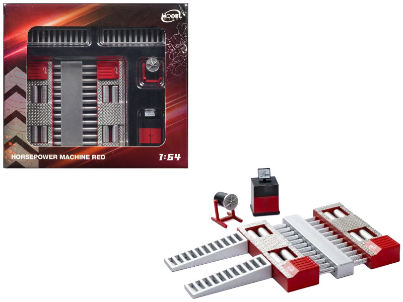 Horsepower Machine Red 1/64 Diecast Model Model Model MM64-HPM-002