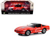 1988 Chevrolet Corvette C4 #1 Malcolm Konner Corvette Challenge Race Car Red with Black Top 1/18 Diecast Model Car Greenlight 13645