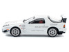 Mazda RX7 FC3S RE Amemiya RHD Right Hand Drive White 1/64 Diecast Model Car Pop Race PR640260