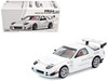 Mazda RX7 FC3S RE Amemiya RHD Right Hand Drive White 1/64 Diecast Model Car Pop Race PR640260
