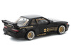 Pandem S13 RHD Right Hand Drive Black with Gold Accents 1/64 Diecast Model Car Pop Race PR640289