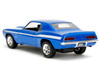 1969 Chevrolet Camaro Blue Metallic with White Stripes 2 Fast 2 Furious 2003 Movie Fast & Furious Series 1/32 Diecast Model Car Jada 34443