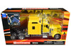 Kenworth W900 Truck Tractor Yellow Long Haul Truckers Series 1/32 Diecast Model New Ray SS-53073