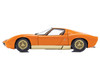 Lamborghini Miura P 400 Orange 1/18 Diecast Model Car Kyosho KS08314PB