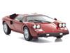 Lamborghini Countach LP 400 Red 1/18 Diecast Model Car Kyosho KS08321RT