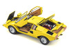 Lamborghini Countach LP 400 Yellow 1/18 Diecast Model Car Kyosho KS08321YT