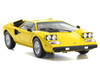 Lamborghini Countach LP 400 Yellow 1/18 Diecast Model Car Kyosho KS08321YT