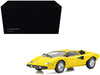 Lamborghini Countach LP 400 Yellow 1/18 Diecast Model Car Kyosho KS08321YT