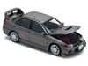 Mitsubishi Lancer Evolution IV RHD Right Hand Drive Dark Gray Metallic 1/64 Diecast Model Car Pop Race PR640327