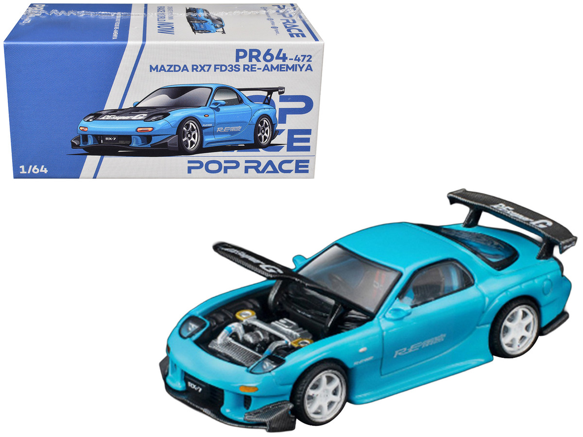 Mazda RX7 (FD3S) RE Amemiya RHD Right Hand Drive Light Blue with