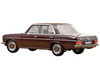 1968 Mercedes-Benz 200 Dark Red Brown 1/18 Diecast Model Norev 183778