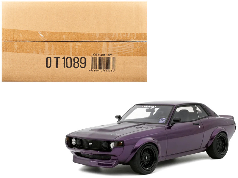 2015 Toyota Celica RA24 Restomod Midnight Purple Metallic Limited Edition to 2000 pieces Worldwide 1/18 Model Car Otto Mobile OT1089